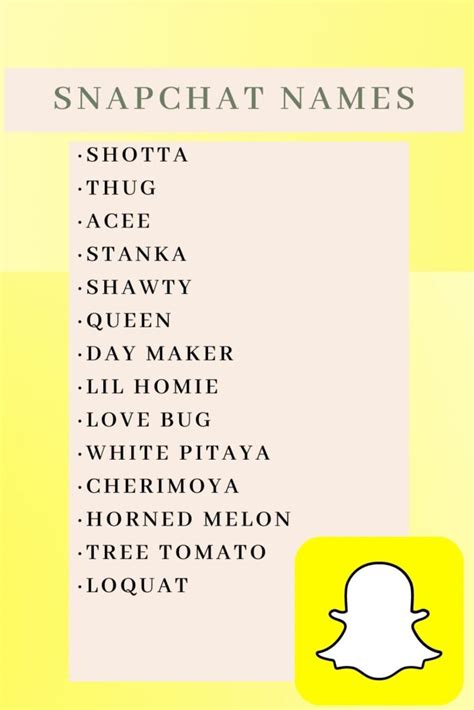 150 Creative Snapchat Names and Ideas for a Good。